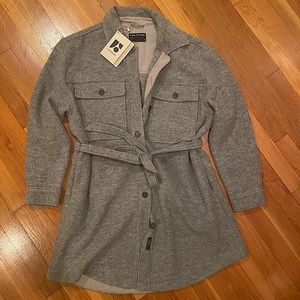 Frank and Oak Wool Overshirt Dress
